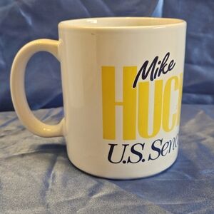 Vintage 1992 Mike Huckabee for US Senate Coffee Mug Arkansas Senator